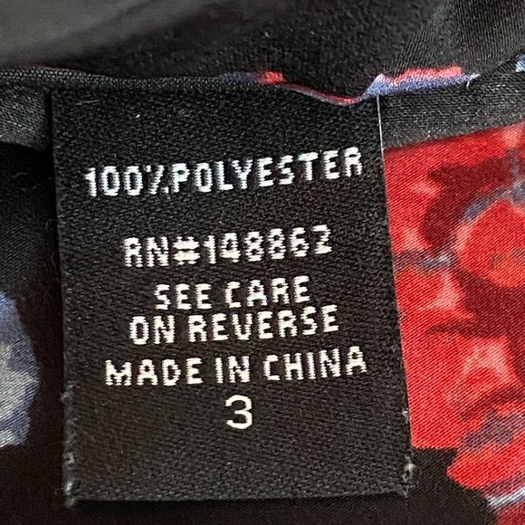 Torrid Black Floral Blouse - Picture 5 of 7